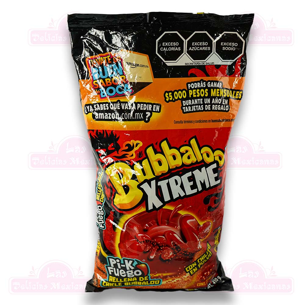 Bubbaloo Xtreme Rik Fuego 20pcs Las Delicias Mexicanas 2