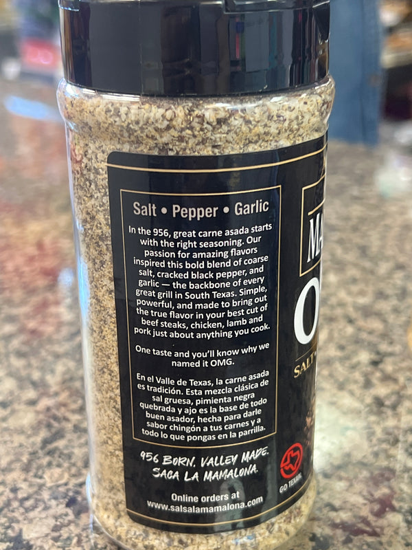 LA MAMALONA OMG SALT PEPPER GARLIC