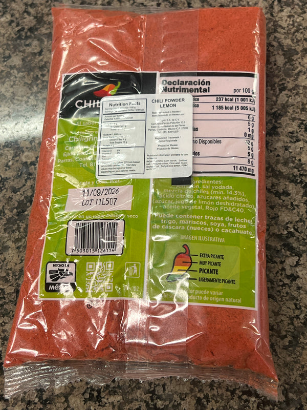 CHILIGRIN LIMÓN 500 G