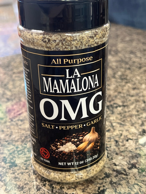 LA MAMALONA OMG SALT PEPPER GARLIC