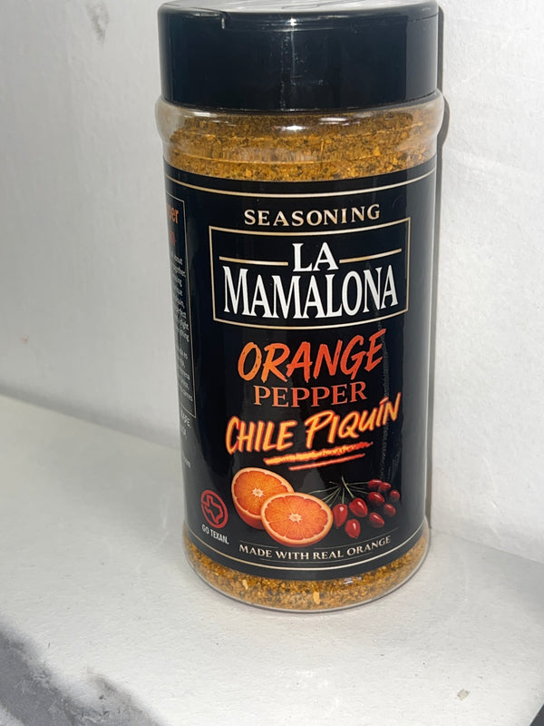LA MAMALONA ORANGE PEPPER CHILE PIQUÍN