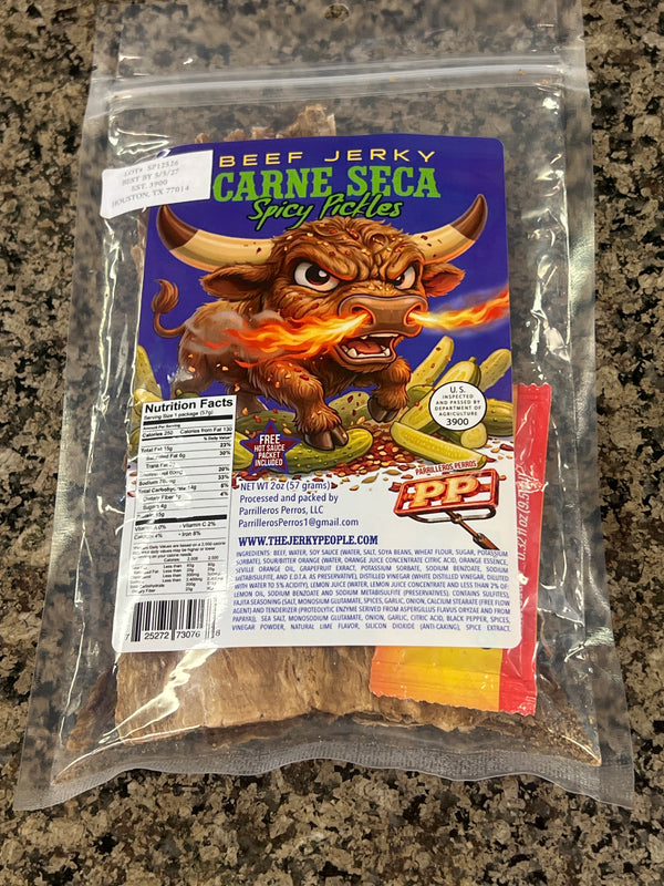 CARNE SECA PP SPICY PICKLES