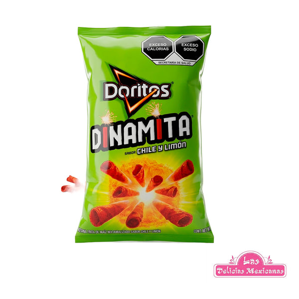 Sabritas® Doritos Dinamita Sabor chile y limón 70gr