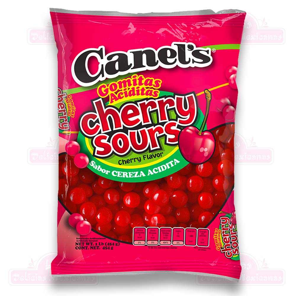 Cherry Sours/Gomitas Acidas De Cereza 1lb