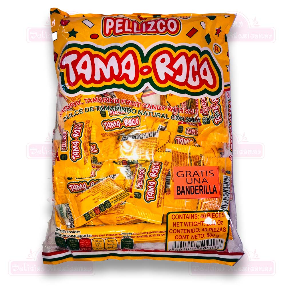 Pellizco Tama Roca 40pcs Las Delicias Mexicanas 2