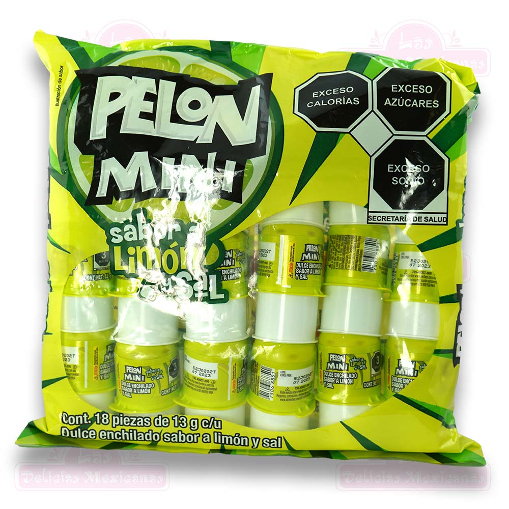 Pelon Mini Limon y Sal 18pcs