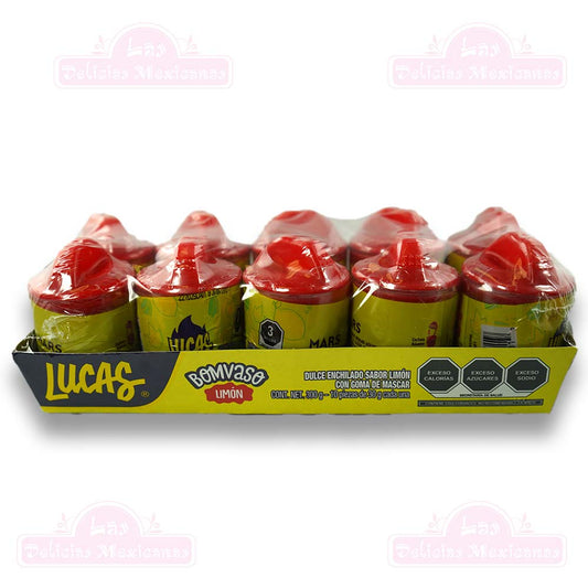 Lucas Bom Vaso Lemon limon 10pcs