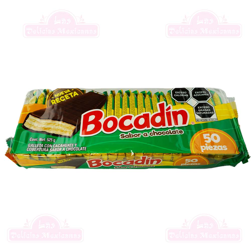 Bocadin Sabor Chocolate 50pcs
