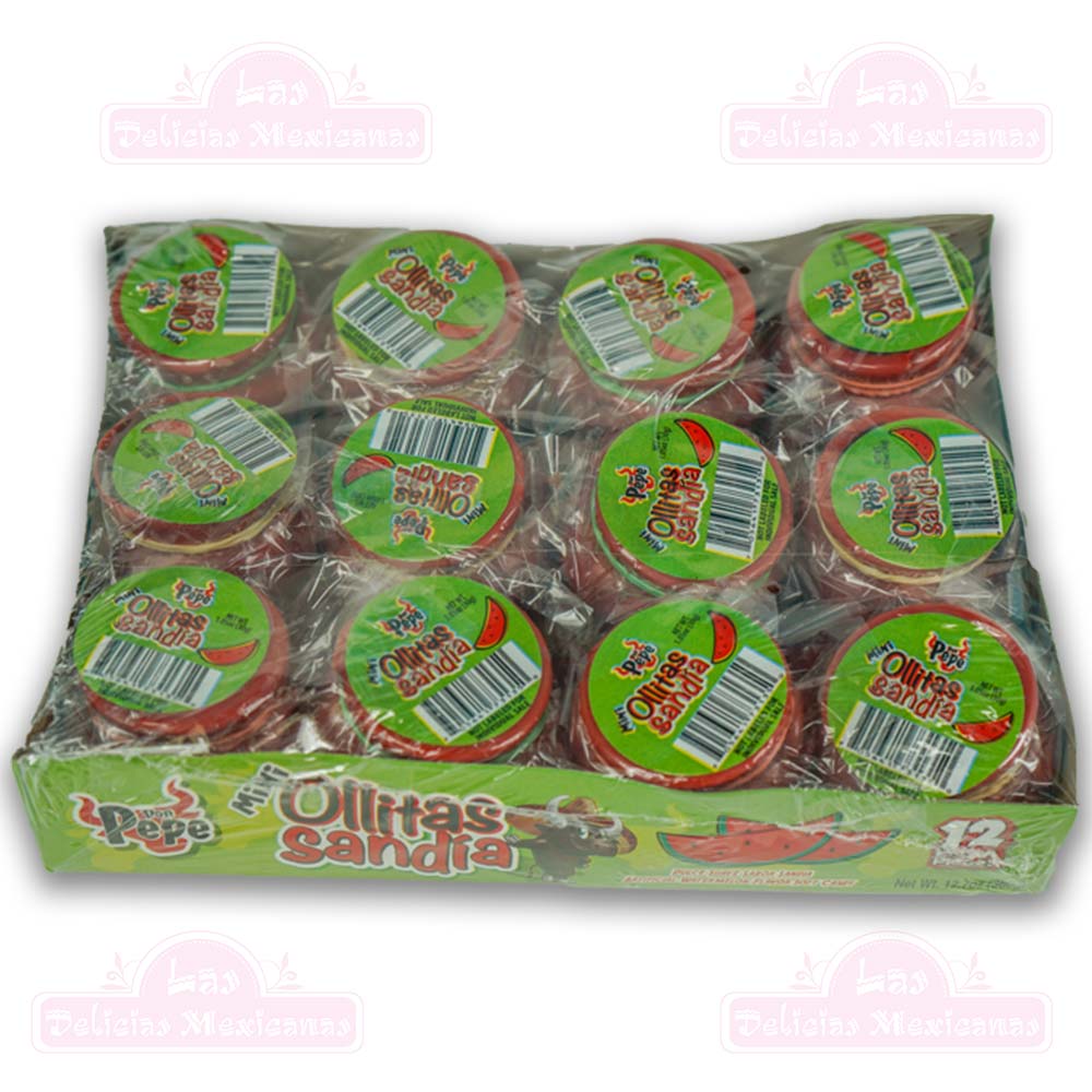 Mini Ollitas Sandia (12pcs) – Las Delicias Mexicanas #2