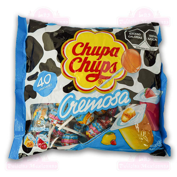 Chupa Chups Cremosa 40pcs