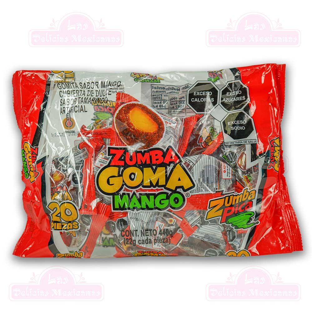 Zumba Goma Mango 20pcs