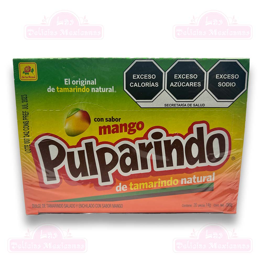 Pulparindo Mango 20pcs Las Delicias Mexicanas 2