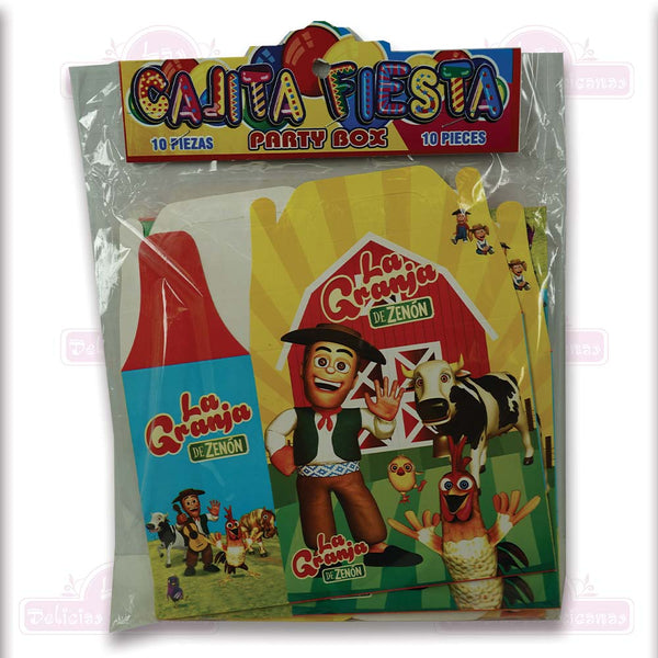 Cajita Para Dulces La Granja 10pcs