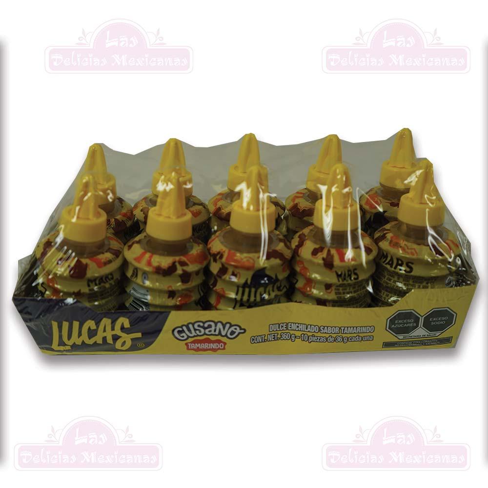 Lucas Gusano Tamarindo 10pcs