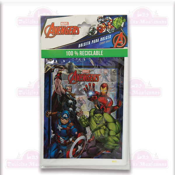 Bolsitas Para Dulces Avengers 25pzs