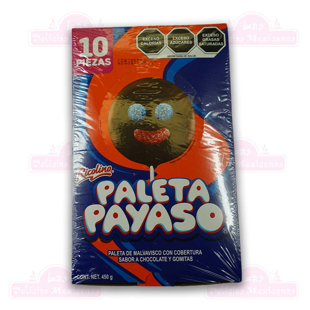 Paleta Payaso 10pcs