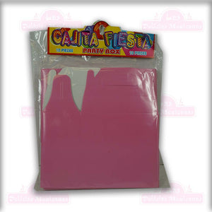 Cajita Para Dulces Rosa 10pcs