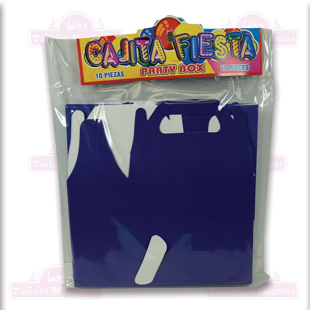 Cajita Para Dulces Azul 10pcs