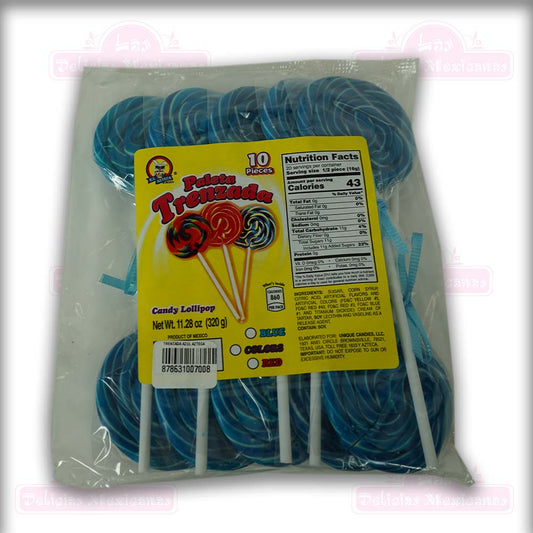 Paleta Trenzada Blue (10pcs)