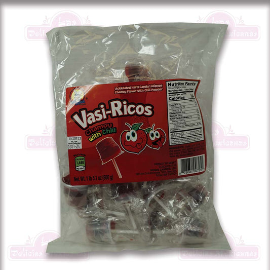 Vasi Ricos Chamoy With Chile 20pcs.