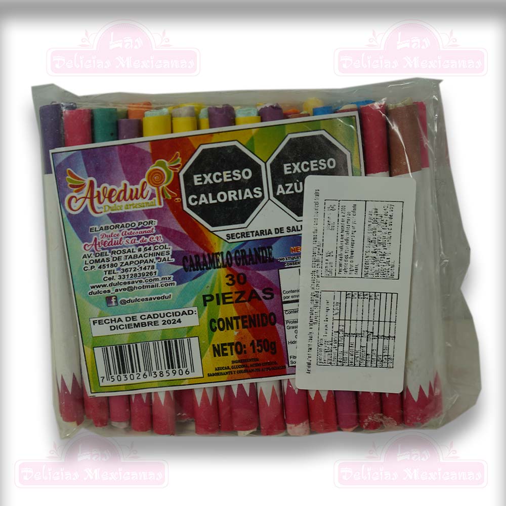 Cigarritos De Colores 30pcs