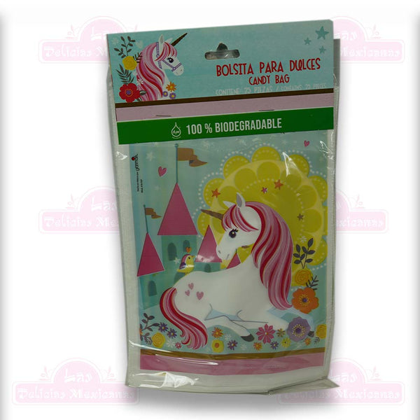 Party Kids Unicornio Bolsitas Para Dulces 25pzs