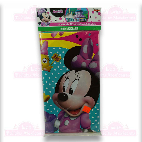 Mantel De Plastico Minnie Mouse