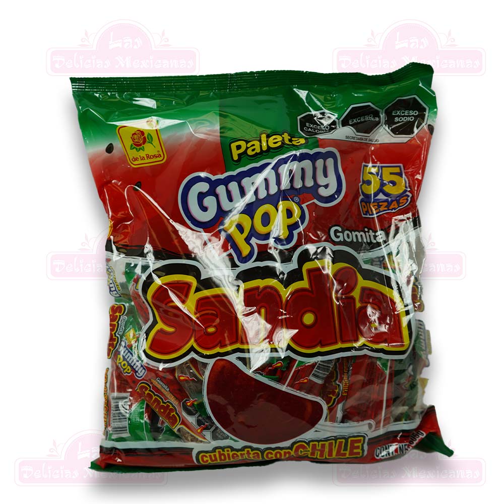 Gummy Pop Sandia 55pcs