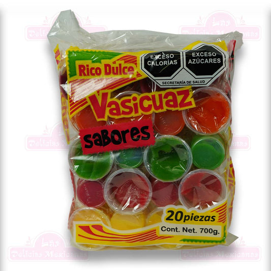 Vaso Sabores Cuaz 20pcs