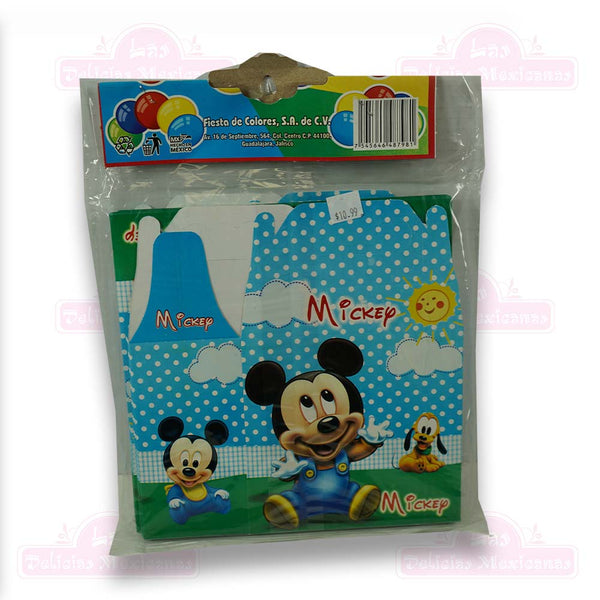 Cajita Para Dulces Baby Mickey 10pcs