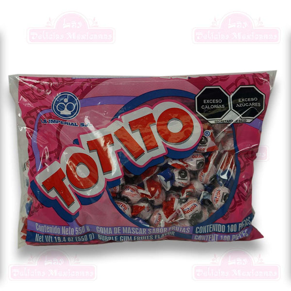 Totito Sabor Frutas 100pcs