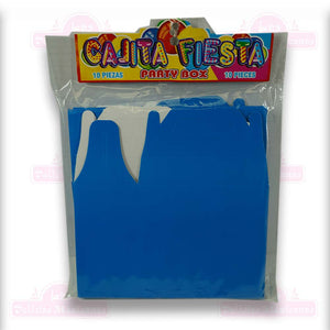 Cajita Para Dulces Azul Cielo 10pcs